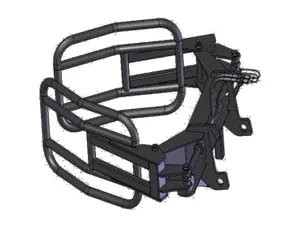 Manipulador de pacas redondas