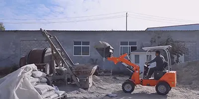 Cargadora eléctrica sobre ruedas E10/15