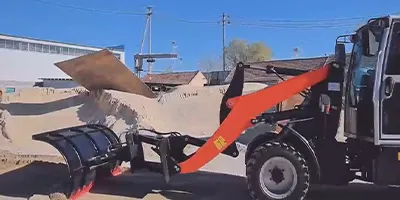 Cargadora eléctrica sobre ruedas E20/25