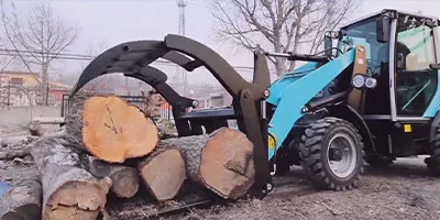 Cargadora eléctrica sobre ruedas E20/25