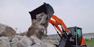 Cargadora eléctrica sobre ruedas E20/25