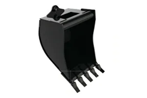 Cucharón de excavación con dientes