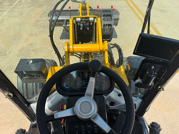 Cabina e instrumentos de operación