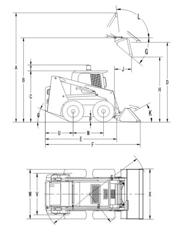 Minicargadora eléctrica ST3090EV