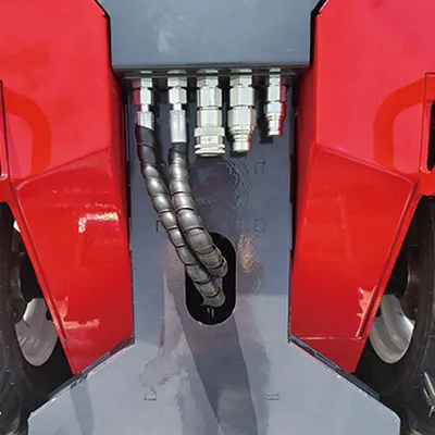 Minicargadora sobre ruedas S390