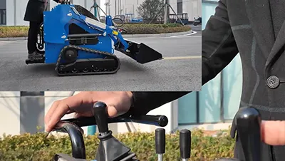 Minicargadora sobre orugas T460