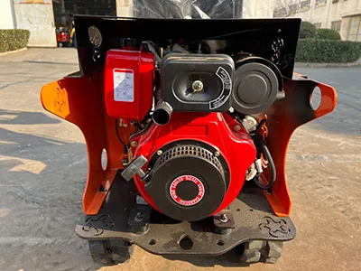 Miniexcavadora diésel sobre orugas KV08