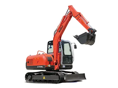 Miniexcavadora diésel sobre orugas ST608L